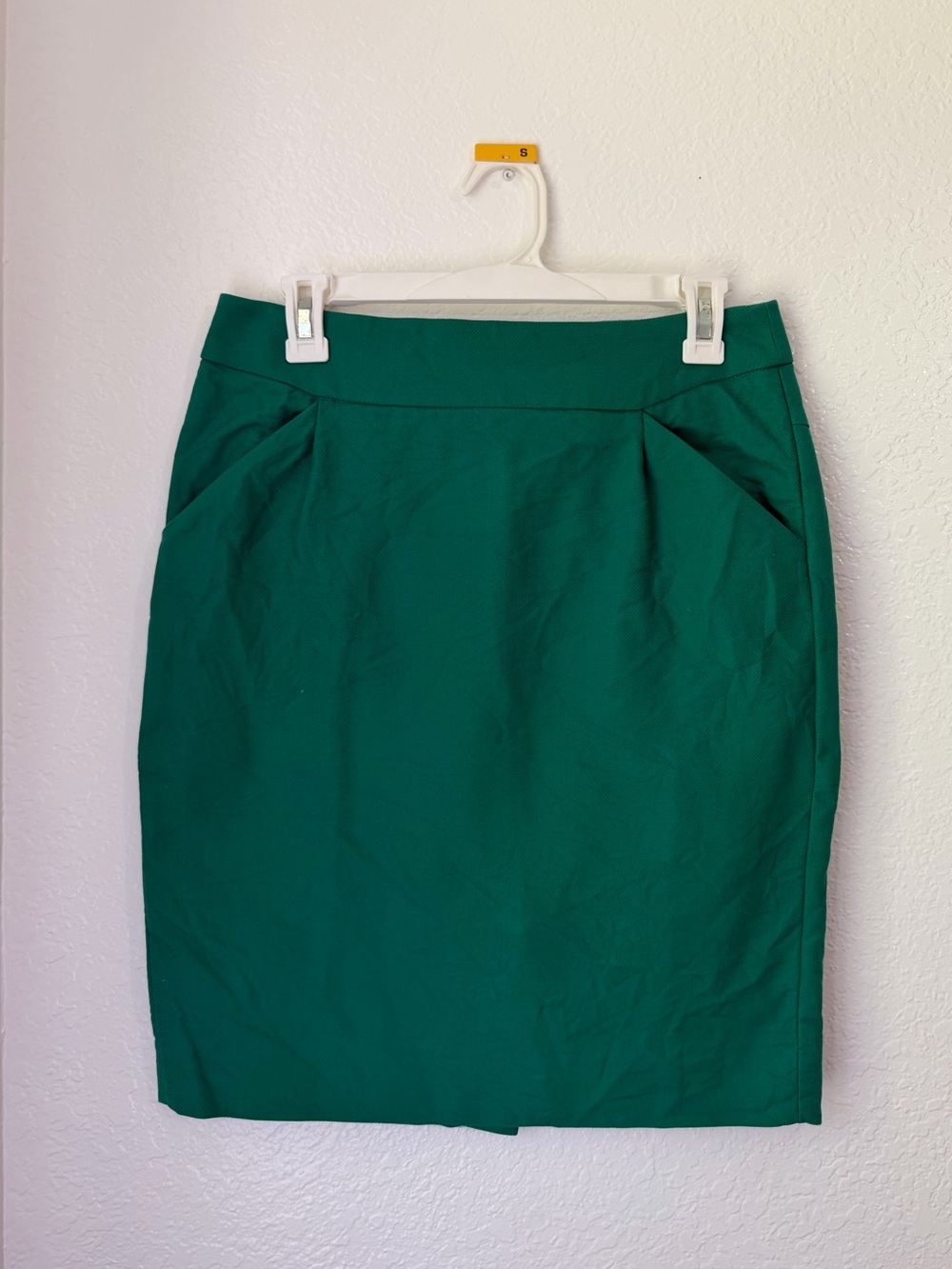 J. Crew The Pencil Skirt in Green Business Casual